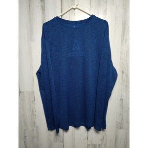 Ascend Shirt Adult Mens 2XL XXL Blue Long Sleeve Outdoor Activewear